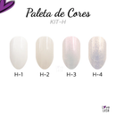 Esmaltes em Tons de Branco Francesinha 10 ml - Real Love