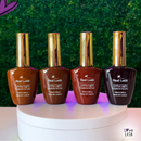 Esmaltes Em Gel Real Love Tons De Marrom 10ml Uv Led
