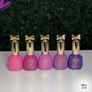 Esmalte em Gel Helen Color 3 em 1 Lacinho 10ml - Tons Rosa e Roxo
