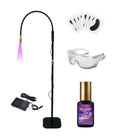 Kit Led System (Luminaria Led UV + Adesivo Mystique Led + oculos + pads) - Branco